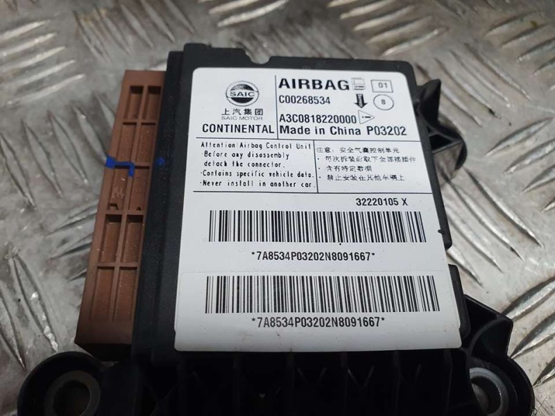 Recambio de kit airbag para maxus e-deliver 9 l2 h1 referencia OEM IAM C00268534  C/ SALPICADERO Y PRETENSORES