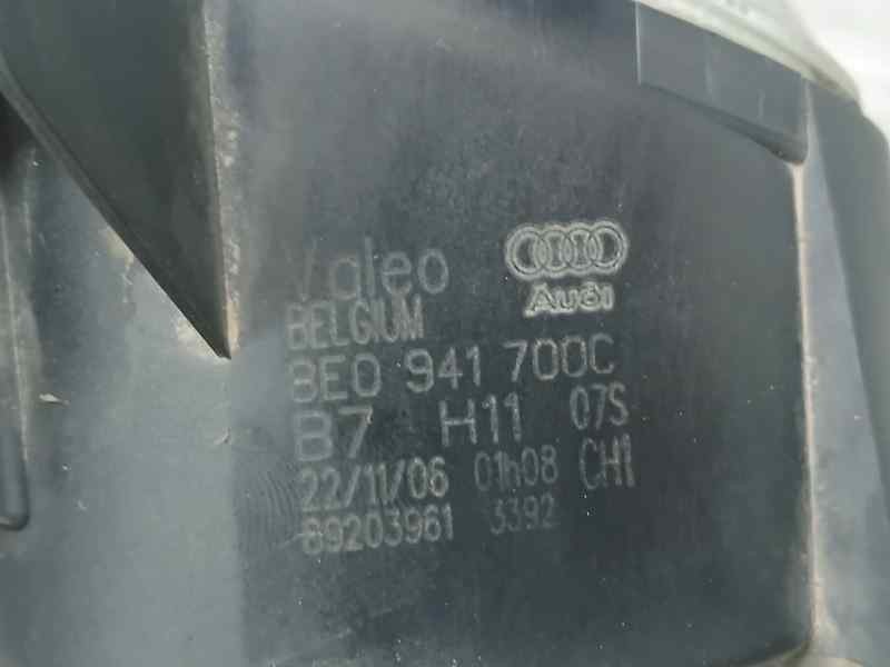 Recambio de faro antiniebla derecho para audi a4 avant (8e) 2.0 tdi referencia OEM IAM 8E0941700C 89203961 VALEO