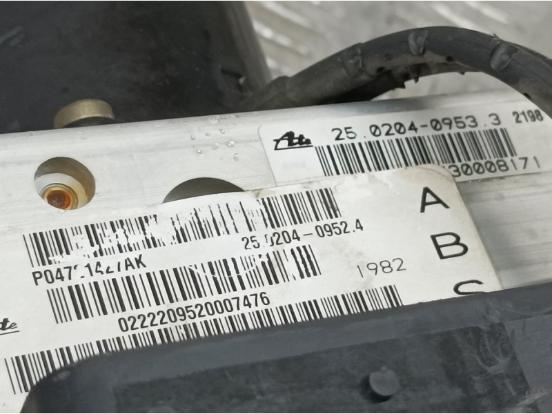 Recambio de abs para chrysler voyager (gs) 2.4 referencia OEM IAM 25020409533  ATE