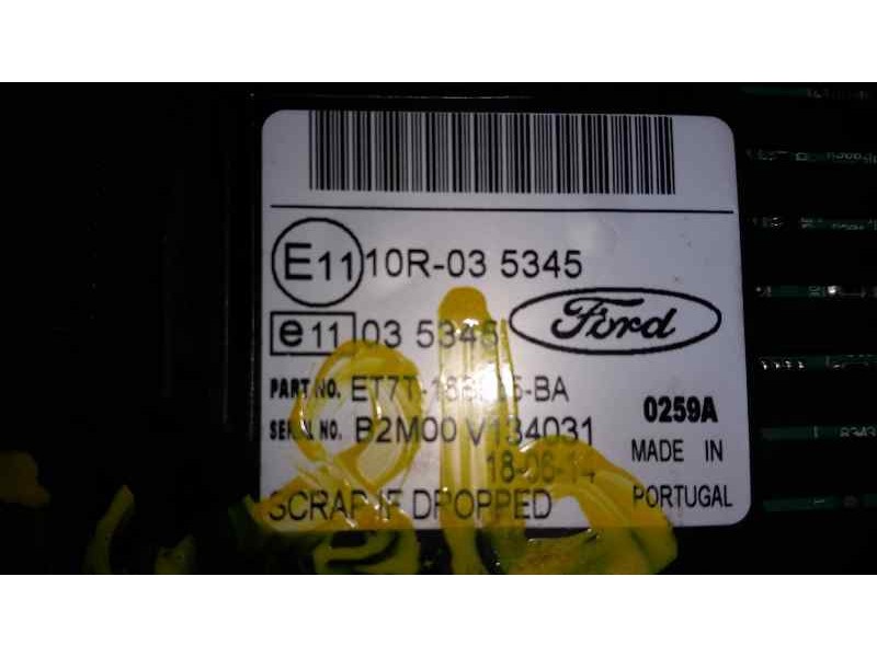 Recambio de pantalla multifuncion para ford fiesta (ccn) van referencia OEM IAM ET7T18B955BA  