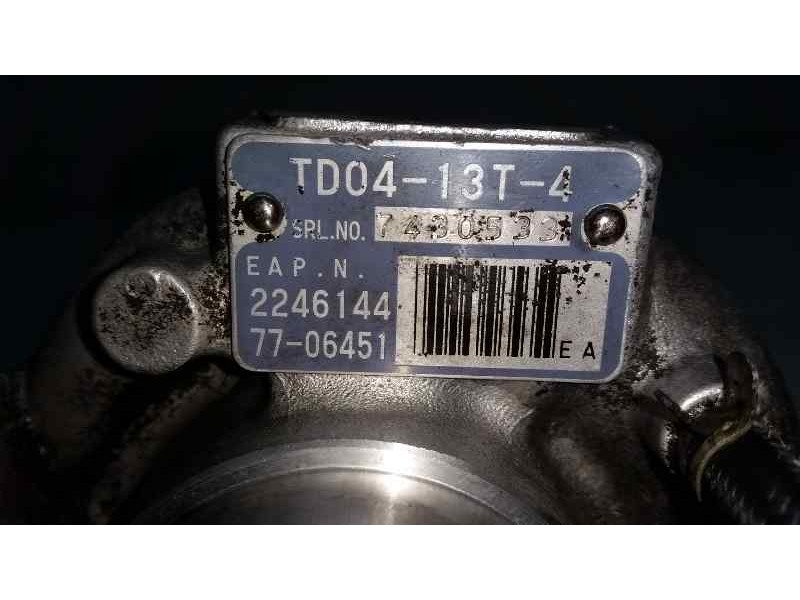 Recambio de turbocompresor para bmw serie 5 berlina (e39) 525tds referencia OEM IAM 7706451 2246144 TD0413T4