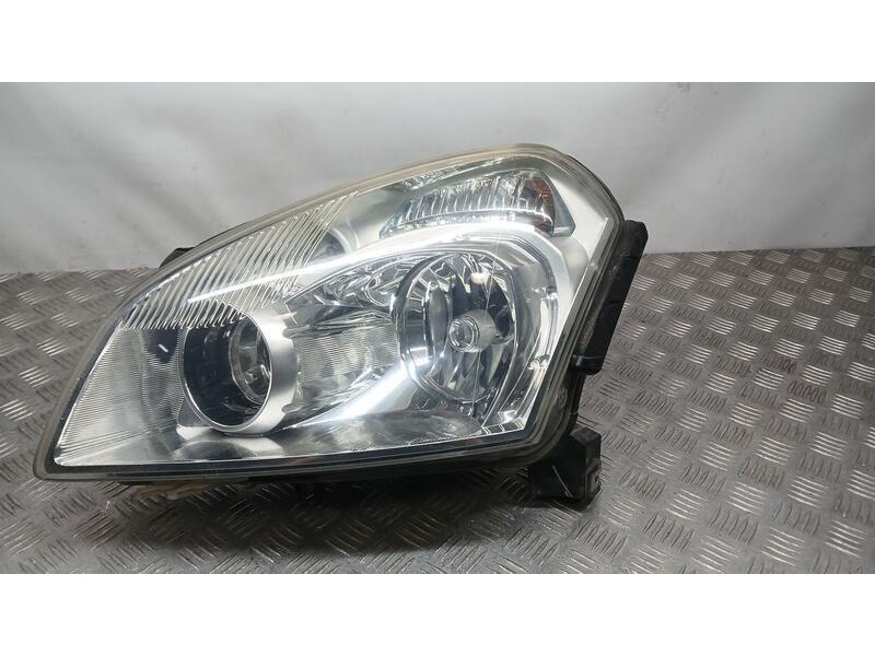 Recambio de faro izquierdo para nissan qashqai (j10) acenta referencia OEM IAM 26060JD91B XENON HELLA 1EF23804211