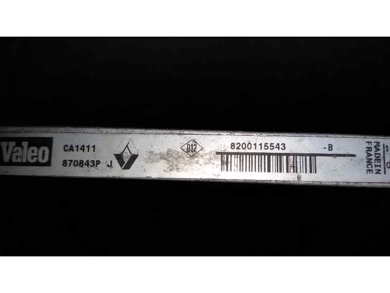 Recambio de condensador / radiador aire acondicionado para renault scenic ii authentique referencia OEM IAM 870843PJ 8200115543 