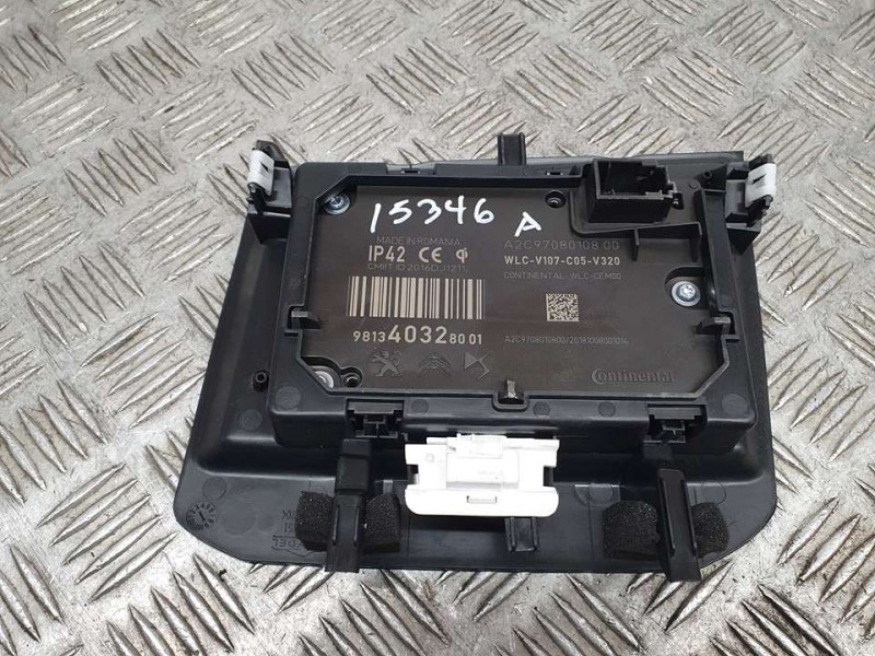 Recambio de cargador inductivo para peugeot 5008 gt referencia OEM IAM 9813403280 A2C97080108 CONTINENTAL