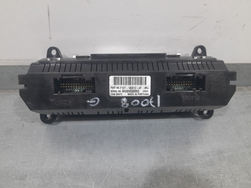 Recambio de mando climatizador para ford focus iii turnier 1.5 tdci referencia OEM IAM FET18C612F WU8V038993 