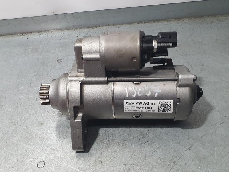 Recambio de motor arranque para seat leon (5f1) style connect referencia OEM IAM 02Z911024L ESW20ER121 VALEO