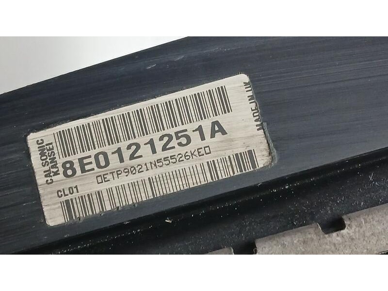 Recambio de radiador agua para audi a4 avant (8e) 2.0 tdi referencia OEM IAM 8E0121251A CALSONIC KANSEI 