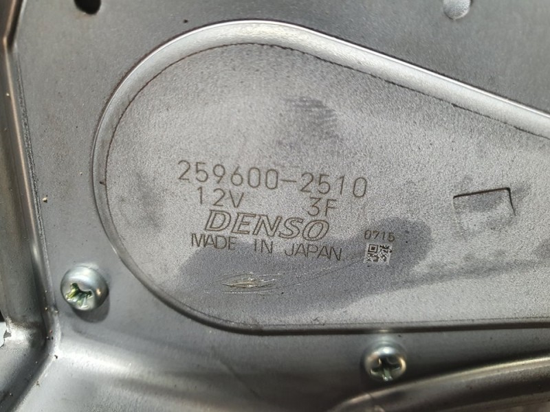 Recambio de motor limpia trasero para mitsubishi space star 120 kaiteki referencia OEM IAM 2596002510 DENSO 