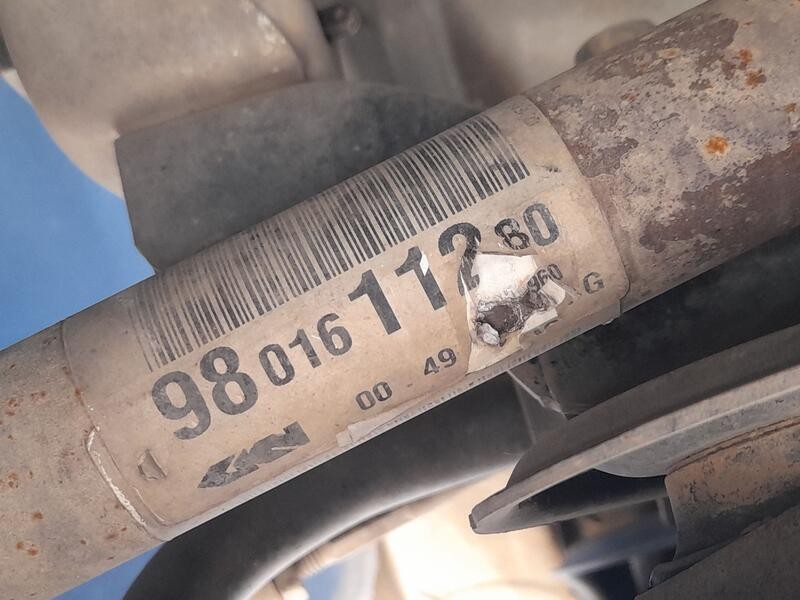 Recambio de transmision delantera derecha para peugeot 208 i (ca_, cc_) 1.0 referencia OEM IAM 9801611280  