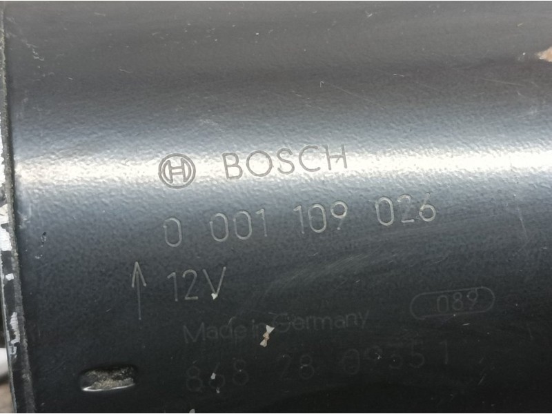 Recambio de motor arranque para citroën xsara berlina 1.9 td x referencia OEM IAM 0001109026  BOSCH