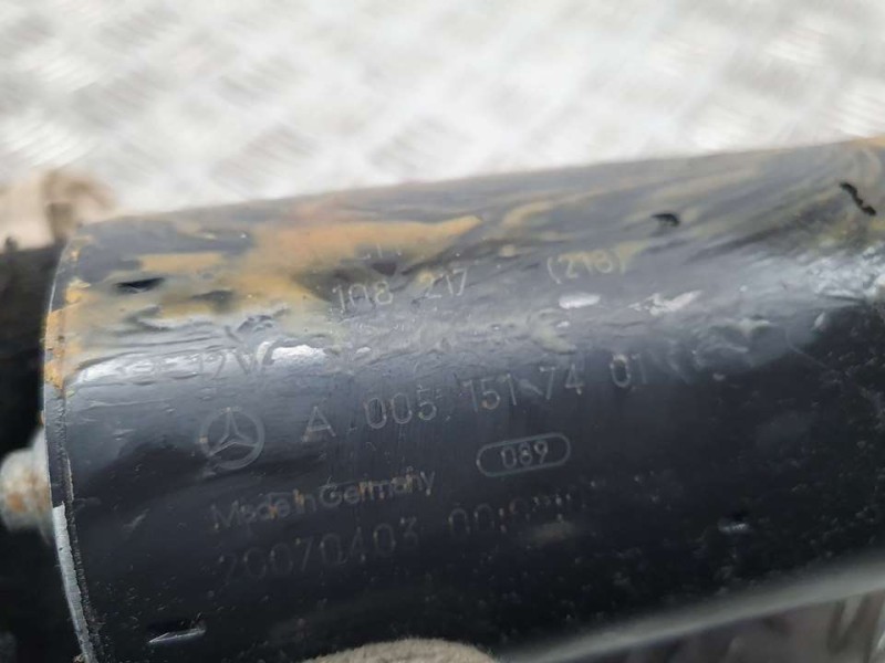 Recambio de motor arranque para mercedes-benz clase a (w169) a 180 cdi (169.307) referencia OEM IAM A0051517401 0001108217 BOSCH