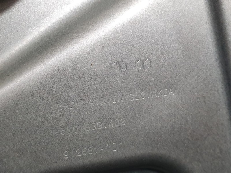 Recambio de elevalunas trasero derecho para skoda yeti experience referencia OEM IAM 5L0839402A 9125600101 BROSE ELECTRICO 6 PIN