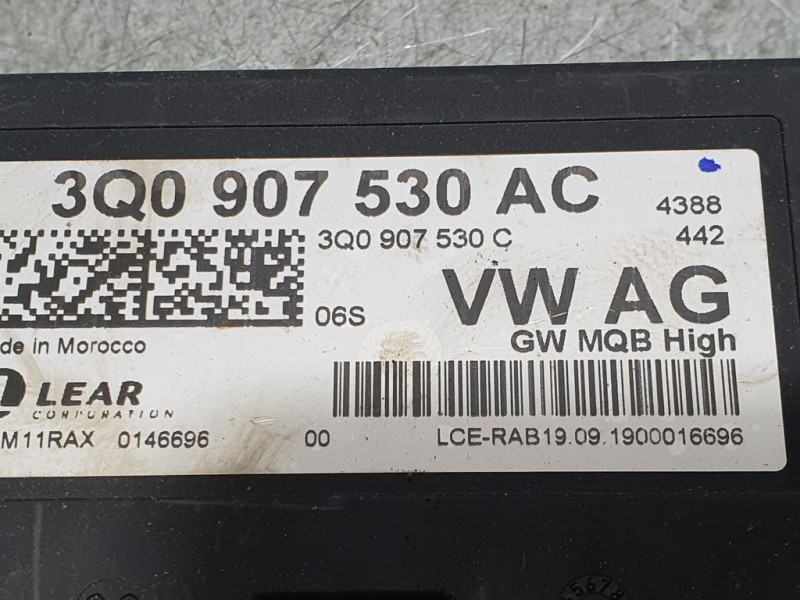 Recambio de modulo electronico para skoda octavia lim. (5e3) active referencia OEM IAM 3Q0907530AC  LEAR