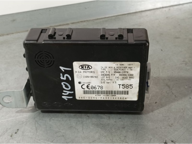 Recambio de modulo electronico para kia picanto (ja) attract referencia OEM IAM 954001YFF0 4B2886E000 