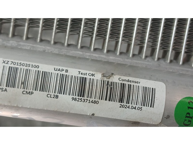 Recambio de condensador / radiador aire acondicionado para peugeot 208 ii (ub_, up_, uw_, uj_) 1.2 puretech 100 referencia OEM I