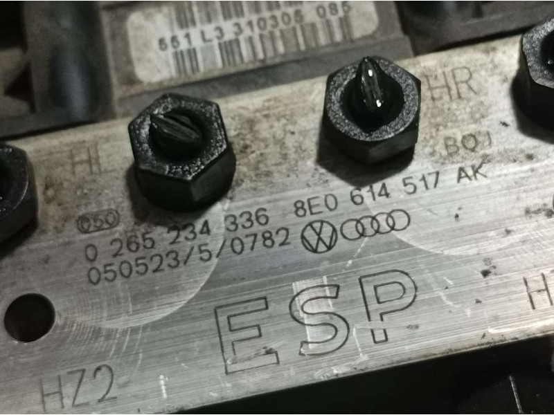 Recambio de abs para audi a4 avant (8e) 2.5 tdi referencia OEM IAM 8E0614517AK 0265234336 BOSCH