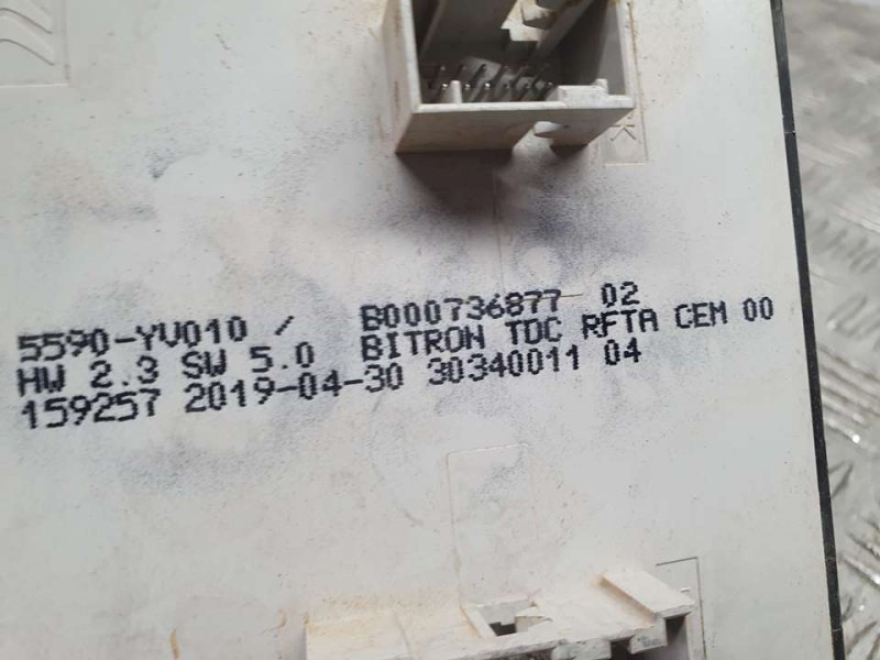 Recambio de mando climatizador para peugeot 108 top allure referencia OEM IAM 5590YV010 30340011 