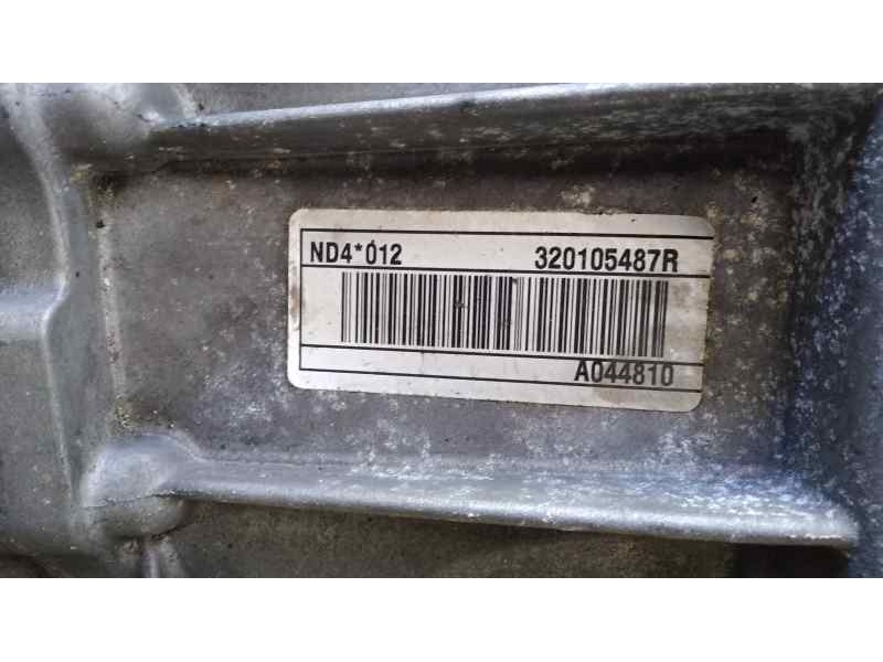 Recambio de caja cambios para renault scenic iii dynamique referencia OEM IAM ND4012 A044810 6VELOCIDADES