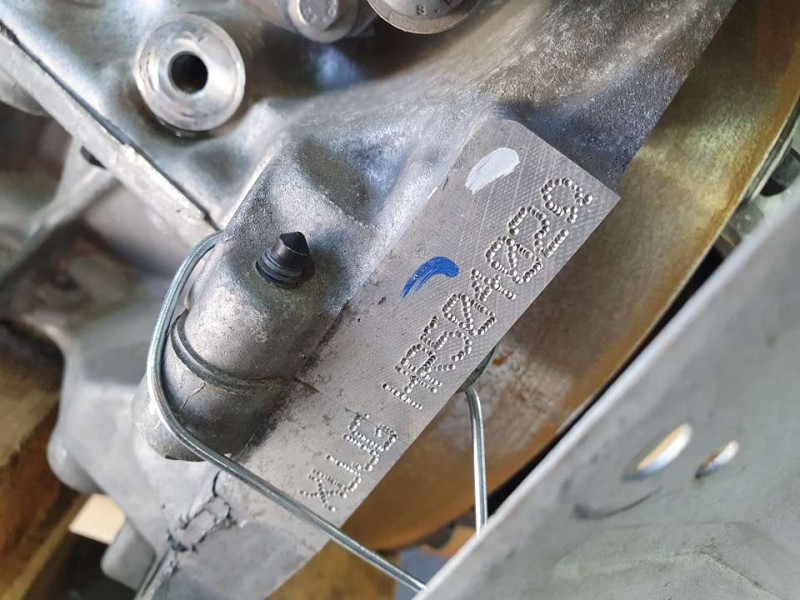 Recambio de motor completo para ford fiesta (ce1) trend referencia OEM IAM XUJG HR50402 INYECCION BOSCH