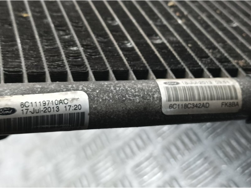 Recambio de condensador / radiador aire acondicionado para ford transit caja cerrada ´06 ft 350 l (largo) pkw (turismo) referenc