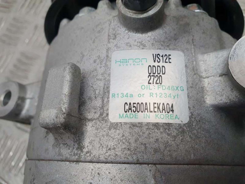 Recambio de compresor aire acondicionado para hyundai i20 active klass active bluedrive referencia OEM IAM CA500ALEKA04 VS12E HA