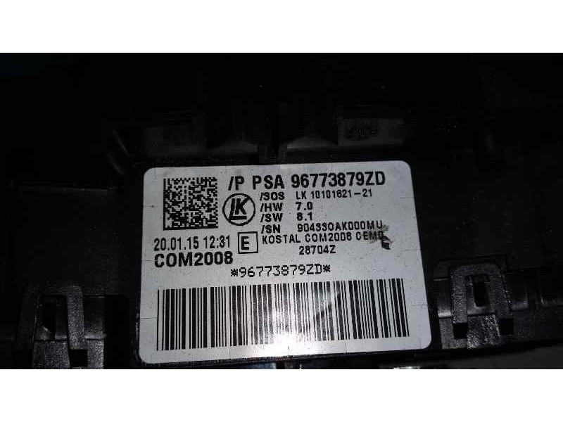 Recambio de com 2000 para citroën c3 collection referencia OEM IAM 96773879ZD  