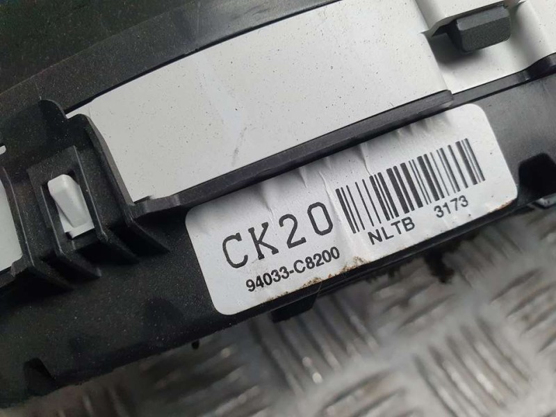 Recambio de cuadro instrumentos para hyundai i20 active klass active bluedrive referencia OEM IAM 94033C8200 A2C1756400001 