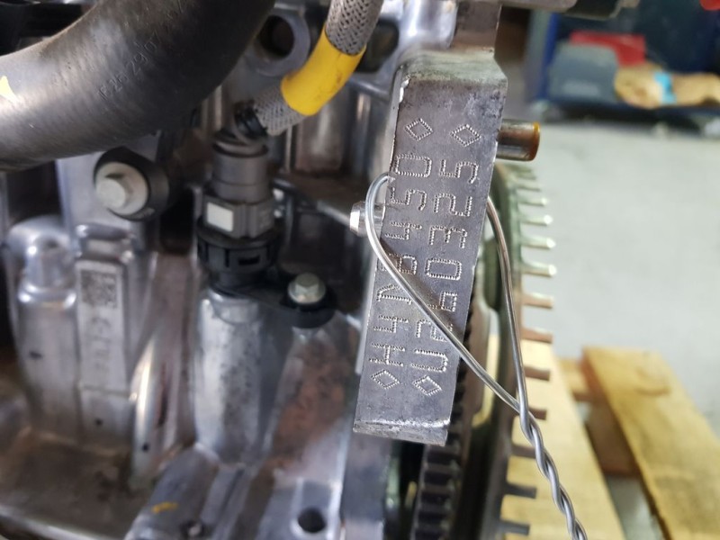 Recambio de motor completo para nissan micra v (k14) acenta referencia OEM IAM H4D450 U260325 TAPA ADMISION ROTA