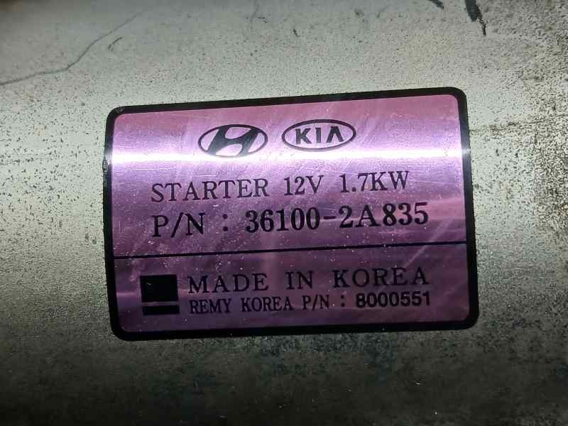 Recambio de motor arranque para kia sportage concept 4x2 referencia OEM IAM 361002A835 8000551 REMY