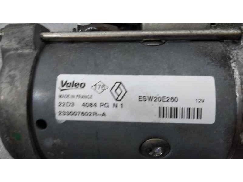 Recambio de motor arranque para renault scenic iii dynamique referencia OEM IAM 233001375R  VALEO