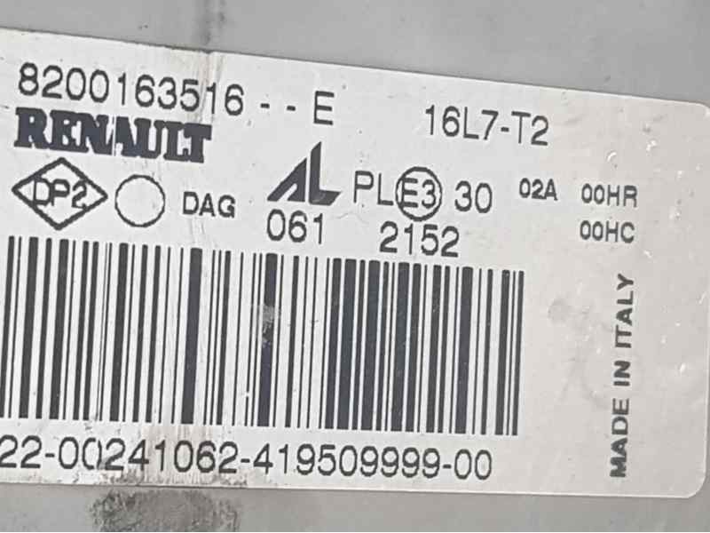 Recambio de faro izquierdo para nissan interstar mod. 04 (x70) kasten l1h2 hoch 3.5t referencia OEM IAM 8200163516E  RALLADO