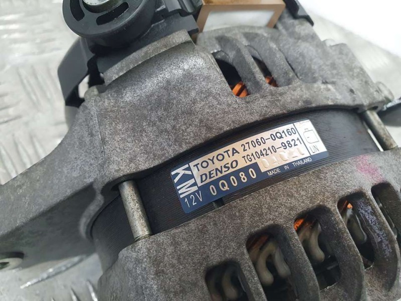 Recambio de alternador para citroën c1 urban ride referencia OEM IAM 270600Q160 TG1042109821 DENSO