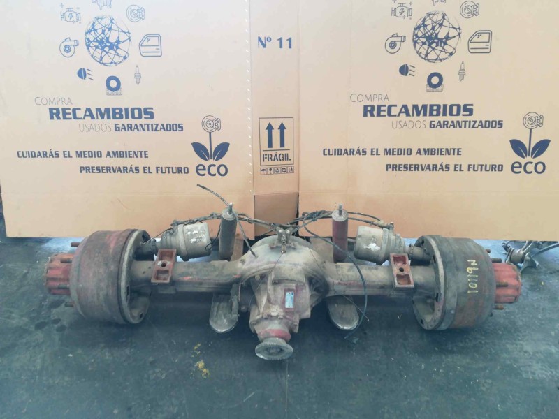 Recambio de puente trasero para iveco eurocargo ml120e23 chasis cabina referencia OEM IAM 5876624 TAMBOR, 8 TORNILLOS C/GRUPO , 