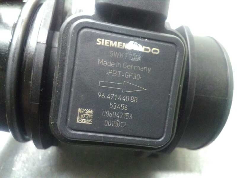 Recambio de caudalimetro para peugeot 207 1.4 hdi referencia OEM IAM 9647144080 5WK97004 SIEMENS VDO