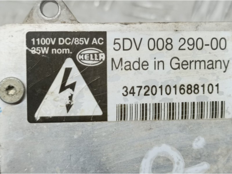 Recambio de centralita faros xenon para opel vectra c berlina club referencia OEM IAM 5DV00829000  HELLA