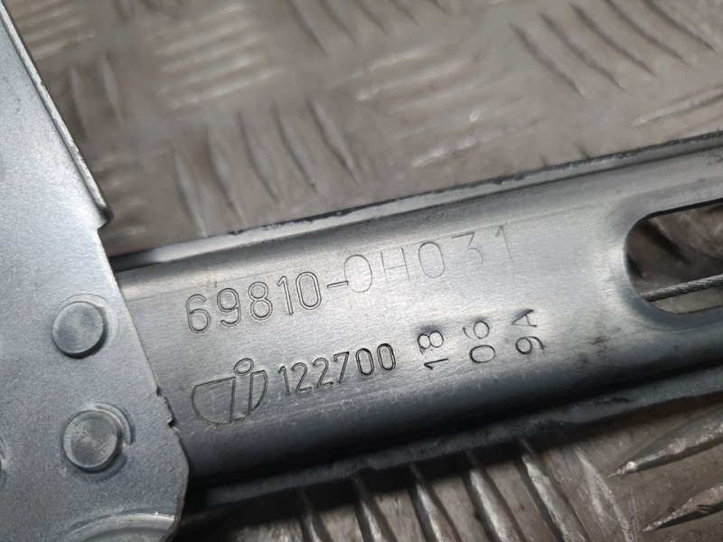 Recambio de elevalunas delantero derecho para citroën c1 urban ride referencia OEM IAM 698100H031 122700 ELECTRICO 2 PINES