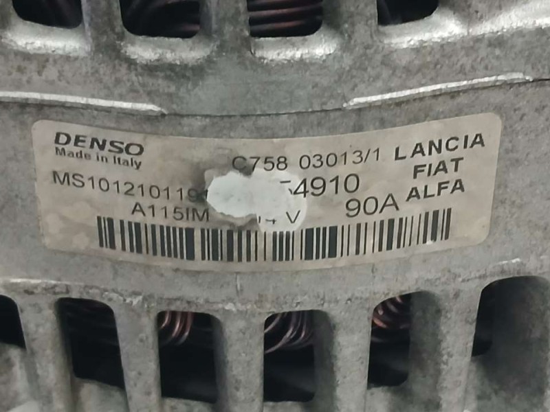 Recambio de alternador para opel combo d expression l1h1 referencia OEM IAM 51854910 MS1012101191 DENSO