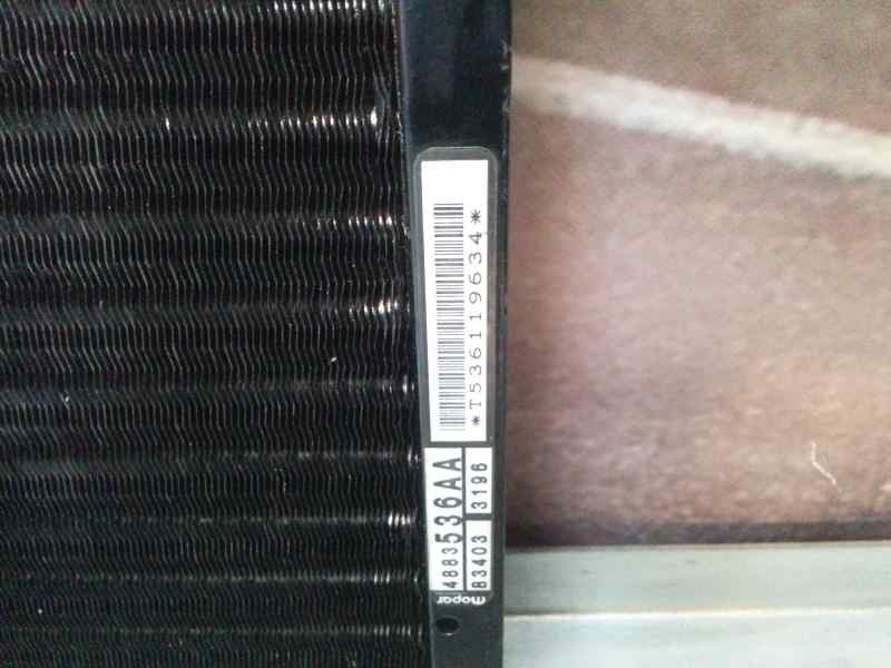 Recambio de condensador / radiador aire acondicionado para chrysler stratus berlina (ja) 2.0 lx referencia OEM IAM 4883536AA  
