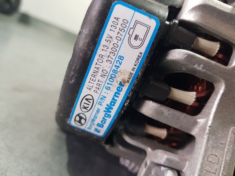 Recambio de alternador para hyundai bayon (bc3) 1.2 mpi referencia OEM IAM 3730007500  