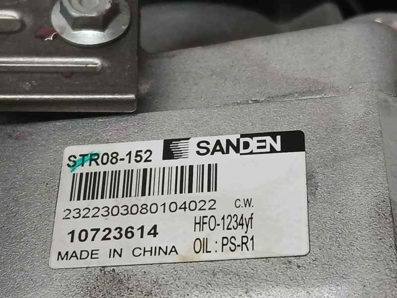 Recambio de compresor aire acondicionado para mg zs 1.0 vti referencia OEM IAM 10723614 STR08152 SANDEN