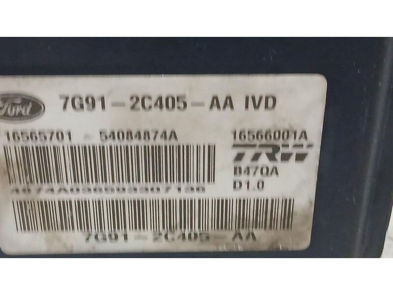 Recambio de abs para ford mondeo iv (ba7) 2.0 tdci referencia OEM IAM 7G912C405AA TRW 54084874A