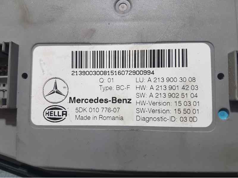 Recambio de modulo electronico para mercedes-benz clase e lim. (w213) e 200 d (213.013) referencia OEM IAM A2139003008 5DK010776