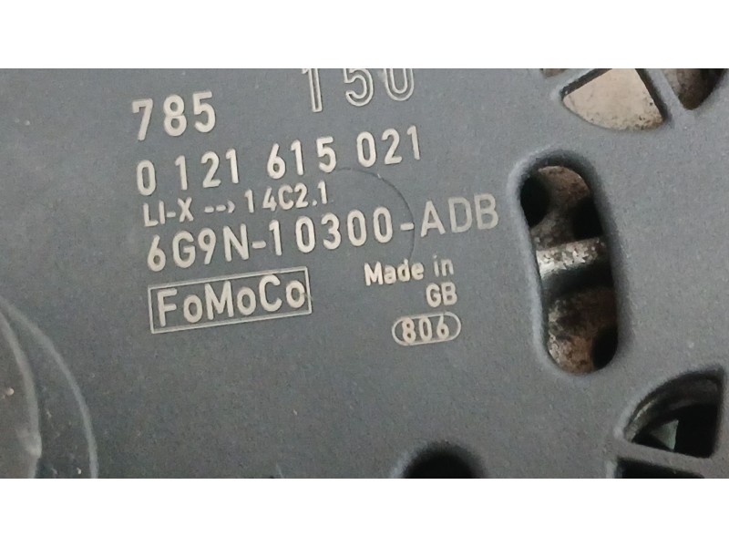 Recambio de alternador para ford mondeo iv (ba7) 2.0 tdci referencia OEM IAM 6G9N10300ADB  0121615021