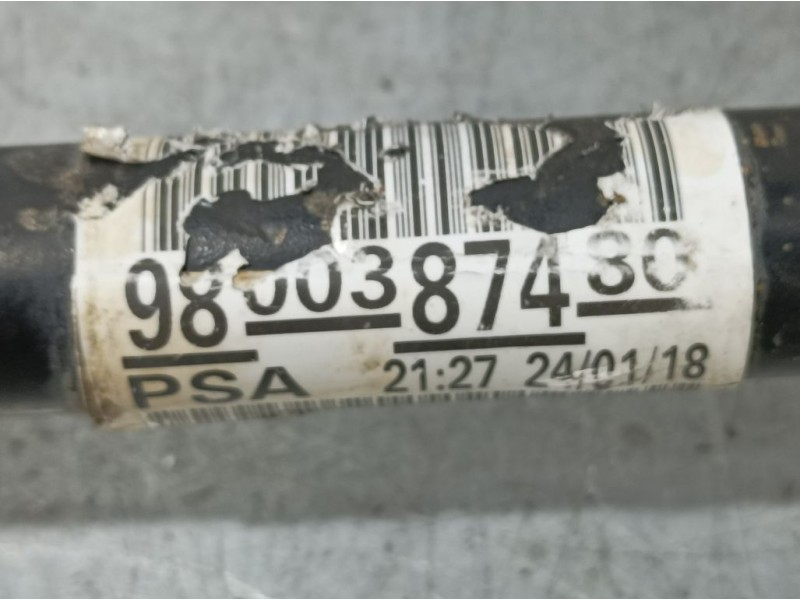 Recambio de transmision delantera derecha para peugeot 2008 (--.2013) style referencia OEM IAM 9800387480  