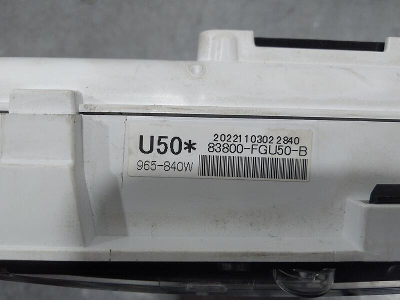 Recambio de cuadro instrumentos para toyota hilux (gun1) double cab gx 4x4 referencia OEM IAM 83800FGu50b  