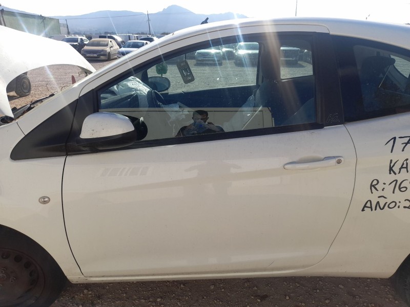 Recambio de puerta delantera izquierda para ford ka (ru8) 1.2 referencia OEM IAM 1542365  