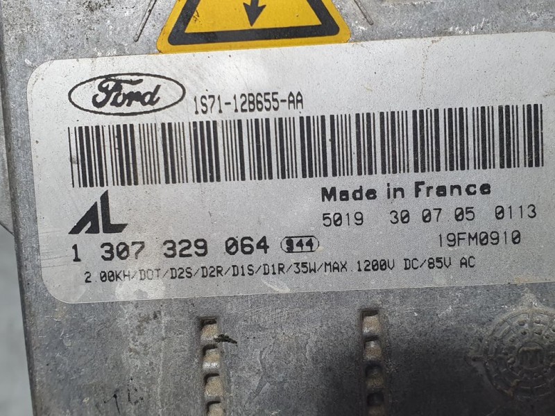 Recambio de centralita faros xenon para ford mondeo berlina (ge) ambiente (06.2003) (d) referencia OEM IAM 1S7112B655AA 13073290