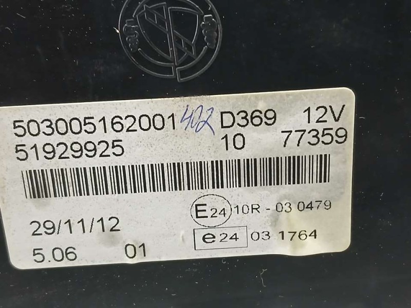 Recambio de cuadro instrumentos para opel combo d expression l1h1 referencia OEM IAM 51929925 503005162001 