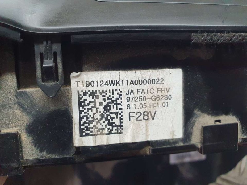 Recambio de mando climatizador para kia picanto (ja) x line referencia OEM IAM 97250G6280  