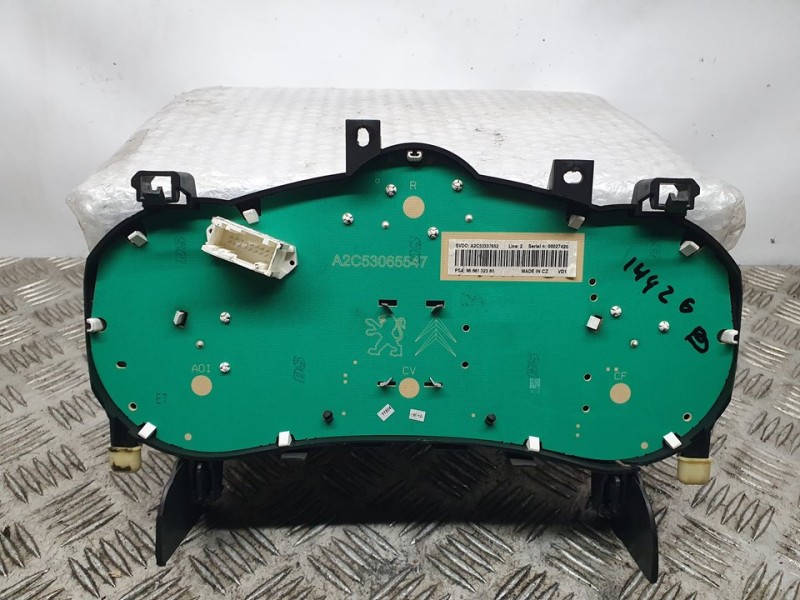 Recambio de cuadro instrumentos para peugeot 207 confort referencia OEM IAM 9666132380 A2C53337652 SVDO